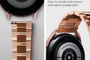 Spigen Modern Fit Band - Bransoleta do Samsung Galaxy Watch 4 / 5 / 5 Pro (40 / 42 / 44 / 45 / 46 mm) (Różowe złoto) - zdjęcie 14