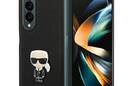 Karl Lagerfeld Saffiano Ikonik - Etui Samsung Galaxy Z Fold 4 (czarny) - zdjęcie 1