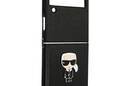 Karl Lagerfeld Saffiano Ikonik - Etui Samsung Galaxy Z Flip 4 (czarny) - zdjęcie 4