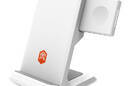 STM ChargeTree Go – Mobilna ładowarka bezprzewodowa 3w1 do iPhone, AirPods i Apple Watch (biały) - zdjęcie 5