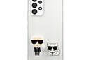 Karl Lagerfeld Ikonik & Choupette - Etui Samsung A53 (przezroczysty) - zdjęcie 3