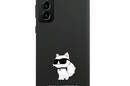 Karl Lagerfeld Silicone NFT Choupette - Etui Samsung Galaxy S23 (czarny) - zdjęcie 1