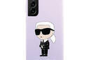 Karl Lagerfeld Silicone NFT Ikonik - Etui Samsung Galaxy S23 (fioletowy) - zdjęcie 1