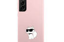 Karl Lagerfeld Silicone NFT Choupette - Etui Samsung Galaxy S23 (różowy) - zdjęcie 1
