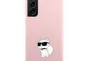 Karl Lagerfeld Silicone NFT Choupette - Etui Samsung Galaxy S23 Ultra (różowy) - zdjęcie 1