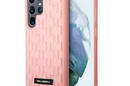 Karl Lagerfeld Monogram 3D Pattern - Etui Samsung Galaxy S23 Ultra (różowy) - zdjęcie 1