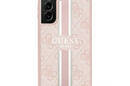 Guess 4G Printed Stripe - Etui Samsung Galaxy S23 (różowy) - zdjęcie 1