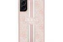 Guess 4G Printed Stripe - Etui Samsung Galaxy S23 Ultra (różowy) - zdjęcie 1