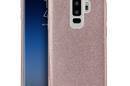 PURO Glitter Shine Cover - Etui Samsung Galaxy S9+ (Rose Gold) - zdjęcie 1