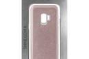 PURO Glitter Shine Cover - Etui Samsung Galaxy S9 (Rose Gold) - zdjęcie 3