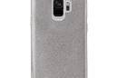 PURO Glitter Shine Cover - Etui Samsung Galaxy S9 (Silver) - zdjęcie 2
