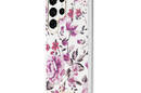 Guess Flower Collection - Etui Samsung Galaxy S23 Ultra (biały) - zdjęcie 2