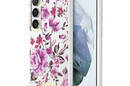 Guess Flower Collection - Etui Samsung Galaxy S23+ (biały) - zdjęcie 1
