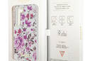 Guess Flower Collection - Etui Samsung Galaxy S23 (biały) - zdjęcie 7