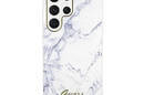 Guess Marble Collection - Etui Samsung Galaxy S23 Ultra (biały) - zdjęcie 1