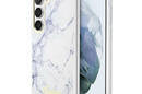 Guess Marble Collection - Etui Samsung Galaxy S23+ (biały) - zdjęcie 1