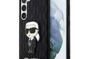 Karl Lagerfeld NFT Saffiano Monogram Ikonik - Etui Samsung Galaxy S23 (czarny) - zdjęcie 1