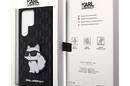 Karl Lagerfeld NFT Saffiano Monogram Choupette - Etui Samsung Galaxy S23 Ultra (czarny) - zdjęcie 7