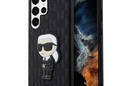 Karl Lagerfeld NFT Saffiano Monogram Ikonik - Etui Samsung Galaxy S23 Ultra (czarny) - zdjęcie 1