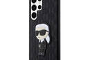 Karl Lagerfeld NFT Saffiano Monogram Ikonik - Etui Samsung Galaxy S23 Ultra (czarny) - zdjęcie 2