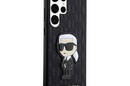 Karl Lagerfeld NFT Saffiano Monogram Ikonik - Etui Samsung Galaxy S23 Ultra (czarny) - zdjęcie 4