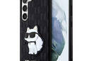 Karl Lagerfeld NFT Saffiano Monogram Choupette - Etui Samsung Galaxy S23+ (czarny) - zdjęcie 1