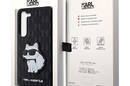 Karl Lagerfeld NFT Saffiano Monogram Choupette - Etui Samsung Galaxy S23+ (czarny) - zdjęcie 8