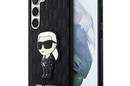 Karl Lagerfeld NFT Saffiano Monogram Ikonik - Etui Samsung Galaxy S23+ (czarny) - zdjęcie 1