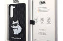 Karl Lagerfeld NFT Saffiano Monogram Choupette - Etui Samsung Galaxy S23 (czarny) - zdjęcie 8