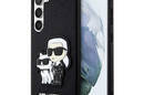 Karl Lagerfeld NFT Saffiano Karl & Choupette - Etui Samsung Galaxy S23 (czarny) - zdjęcie 1