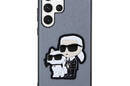 Karl Lagerfeld NFT Saffiano Karl & Choupette - Etui Samsung Galaxy S23 Ultra (szary) - zdjęcie 3