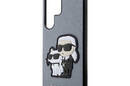 Karl Lagerfeld NFT Saffiano Karl & Choupette - Etui Samsung Galaxy S23 Ultra (szary) - zdjęcie 6