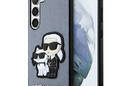 Karl Lagerfeld NFT Saffiano Karl & Choupette - Etui Samsung Galaxy S23+ (szary) - zdjęcie 1