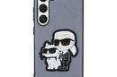 Karl Lagerfeld NFT Saffiano Karl & Choupette - Etui Samsung Galaxy S23+ (szary) - zdjęcie 3