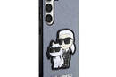 Karl Lagerfeld NFT Saffiano Karl & Choupette - Etui Samsung Galaxy S23+ (szary) - zdjęcie 4