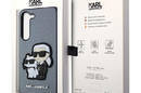 Karl Lagerfeld NFT Saffiano Karl & Choupette - Etui Samsung Galaxy S23+ (szary) - zdjęcie 8