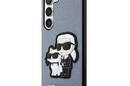 Karl Lagerfeld NFT Saffiano Karl & Choupette - Etui Samsung Galaxy S23 (szary) - zdjęcie 2