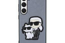 Karl Lagerfeld NFT Saffiano Karl & Choupette - Etui Samsung Galaxy S23 (szary) - zdjęcie 3