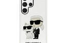 Karl Lagerfeld IML Glitter NFT Karl & Choupette - Etui Samsung Galaxy S23 Ultra (przezroczysty) - zdjęcie 3