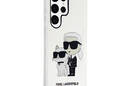 Karl Lagerfeld IML Glitter NFT Karl & Choupette - Etui Samsung Galaxy S23 Ultra (przezroczysty) - zdjęcie 4