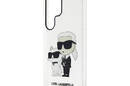 Karl Lagerfeld IML Glitter NFT Karl & Choupette - Etui Samsung Galaxy S23 Ultra (przezroczysty) - zdjęcie 6
