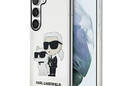 Karl Lagerfeld IML Glitter NFT Karl & Choupette - Etui Samsung Galaxy S23+ (przezroczysty) - zdjęcie 1