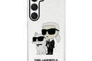 Karl Lagerfeld IML Glitter NFT Karl & Choupette - Etui Samsung Galaxy S23+ (przezroczysty) - zdjęcie 3
