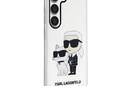 Karl Lagerfeld IML Glitter NFT Karl & Choupette - Etui Samsung Galaxy S23+ (przezroczysty) - zdjęcie 4