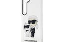 Karl Lagerfeld IML Glitter NFT Karl & Choupette - Etui Samsung Galaxy S23+ (przezroczysty) - zdjęcie 6