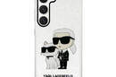 Karl Lagerfeld IML Glitter NFT Karl & Choupette - Etui Samsung Galaxy S23 (przezroczysty) - zdjęcie 3