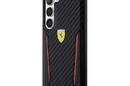 Ferrari Carbon Contrast Edges - Etui Samsung Galaxy S23 (czarny) - zdjęcie 2