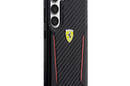Ferrari Carbon Contrast Edges - Etui Samsung Galaxy S23 (czarny) - zdjęcie 4