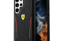 Ferrari Carbon Contrast Edges - Etui Samsung Galaxy S23 Ultra (czarny) - zdjęcie 1