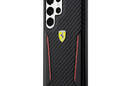 Ferrari Carbon Contrast Edges - Etui Samsung Galaxy S23 Ultra (czarny) - zdjęcie 2